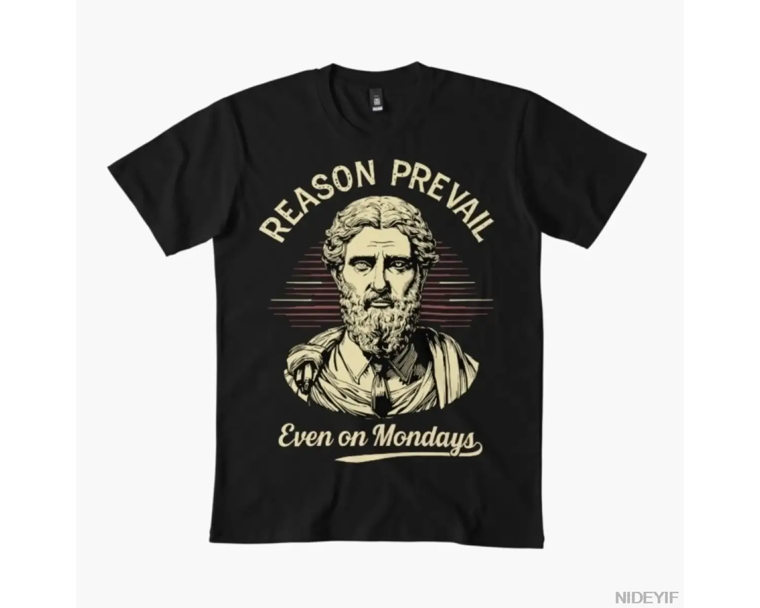 Nedeni Pazartesi günleri de geçerlidir Erkek Kadın Tişörtü %100 Pamuklu Tişörtler Kısa Kollu