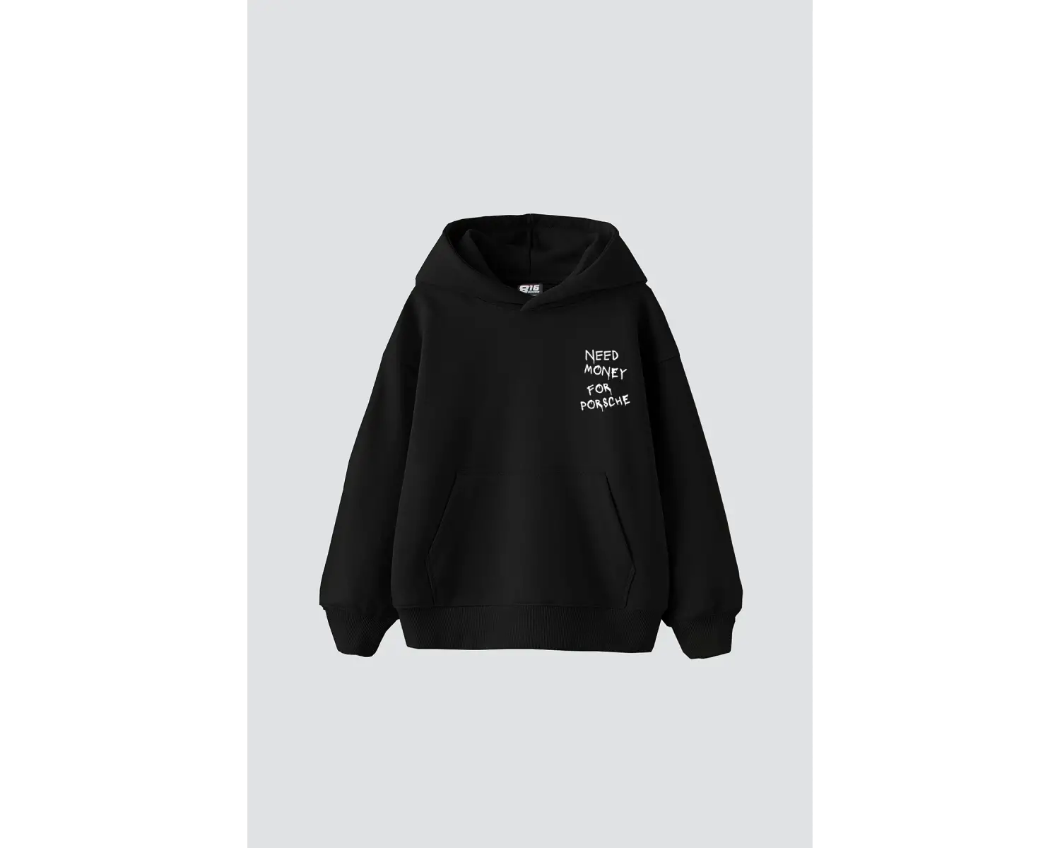 Need Money for Porsche Baskılı Oversize Unisex Beyaz