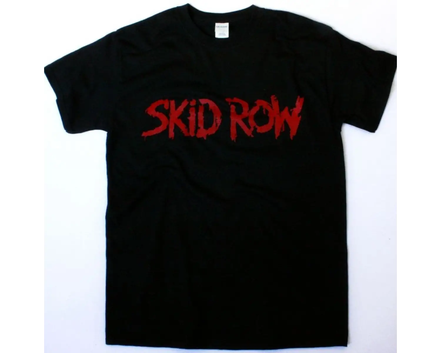 NEKROMANTIX COFFIN WHITE LOGO NEW BLACK T SHIRT ÖN BASKILI