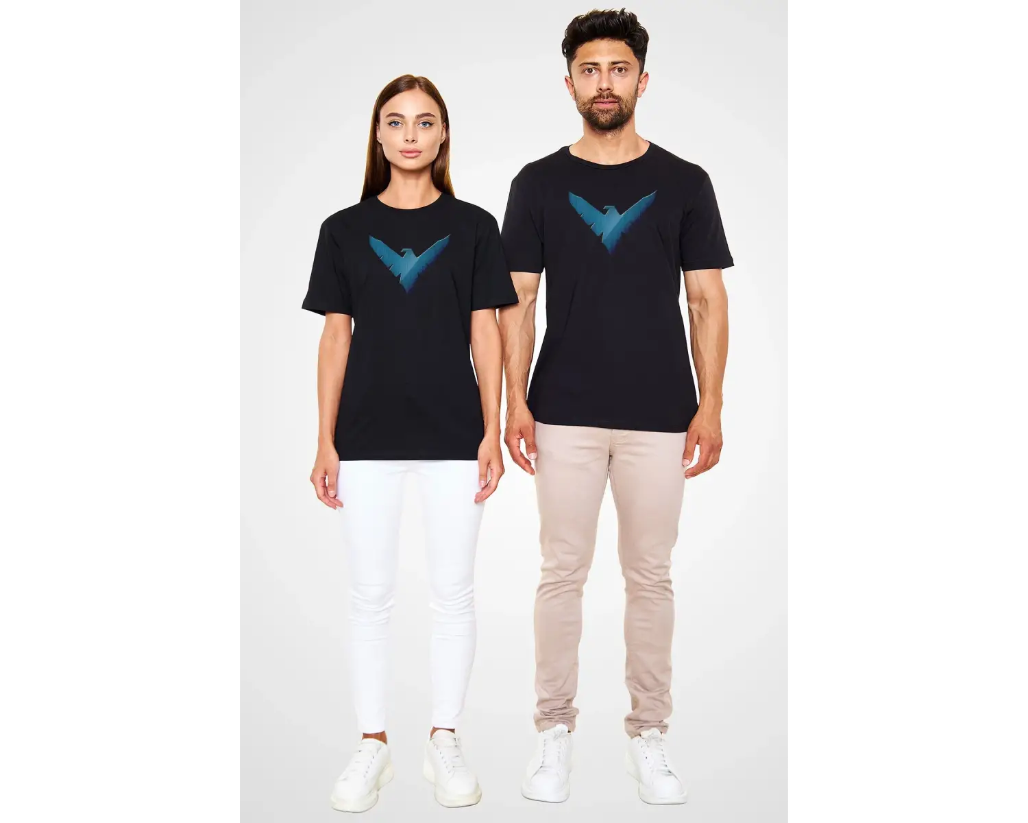 Nightwing Siyah Unisex Tişört T-shirt