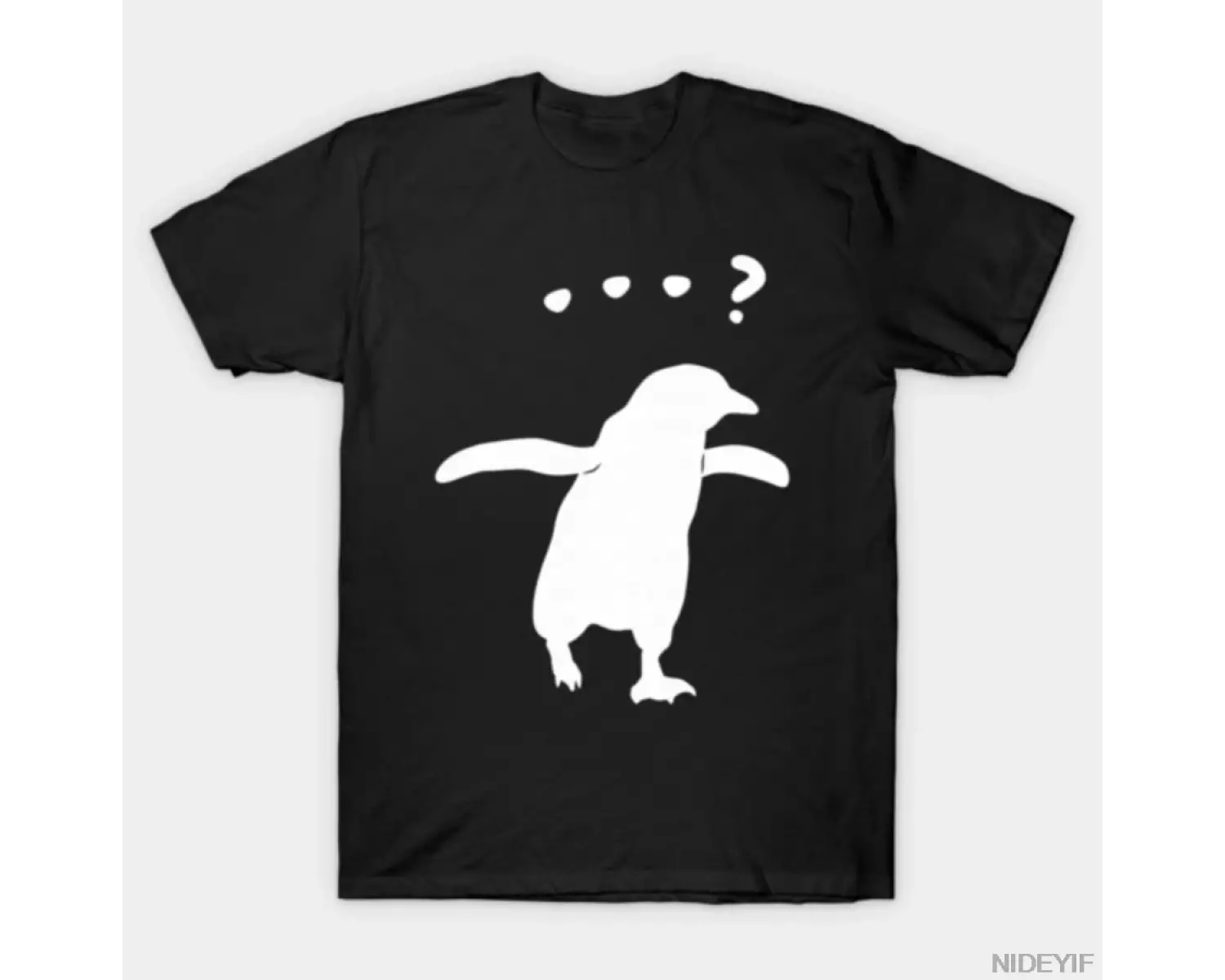 Nihilist Penguen Ama Neden Absürd Meme Mizah T-shirt Erkekler Kadınlar Için % 100% Pamuk T Sh
