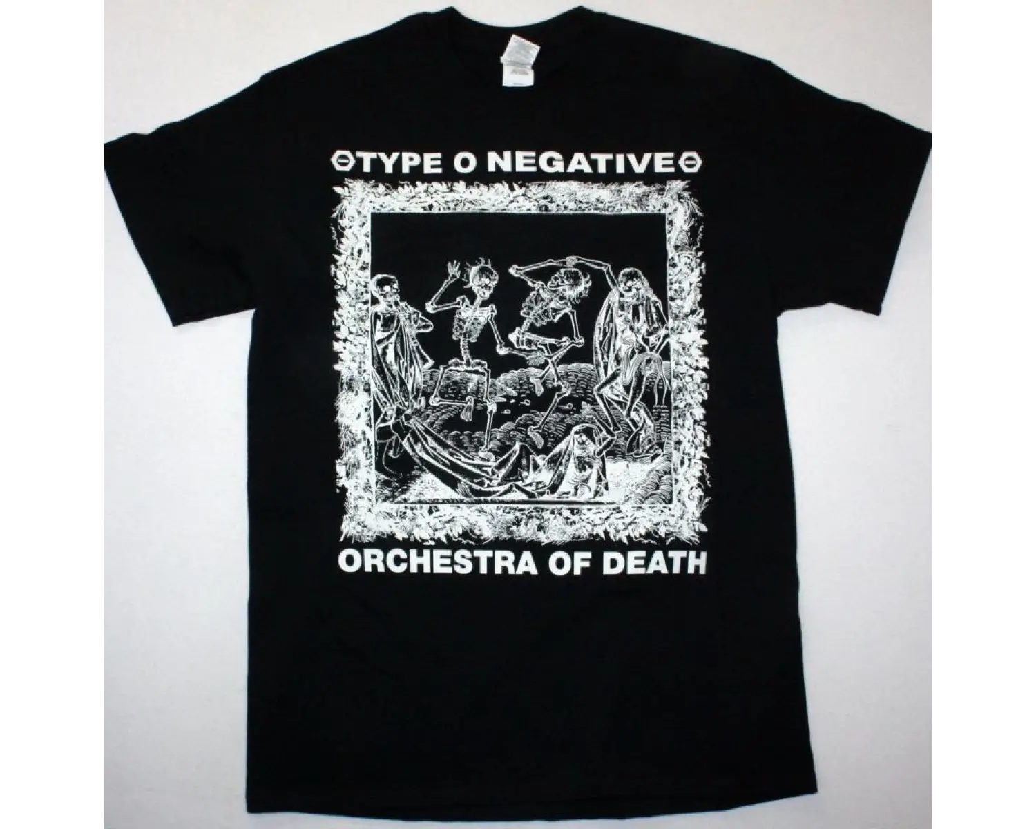 NINE INCH NAILS DISSONANCE TOUR NEW BLACK T-SHIRT ÖN VE ARAKA BASKILI