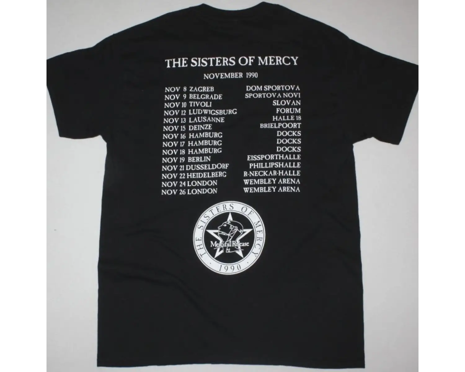 NINE INCH NAILS PRETTY HATE MACHINE NEW BLACK T-SHIRT ÖN VE ARAKA BASKILI