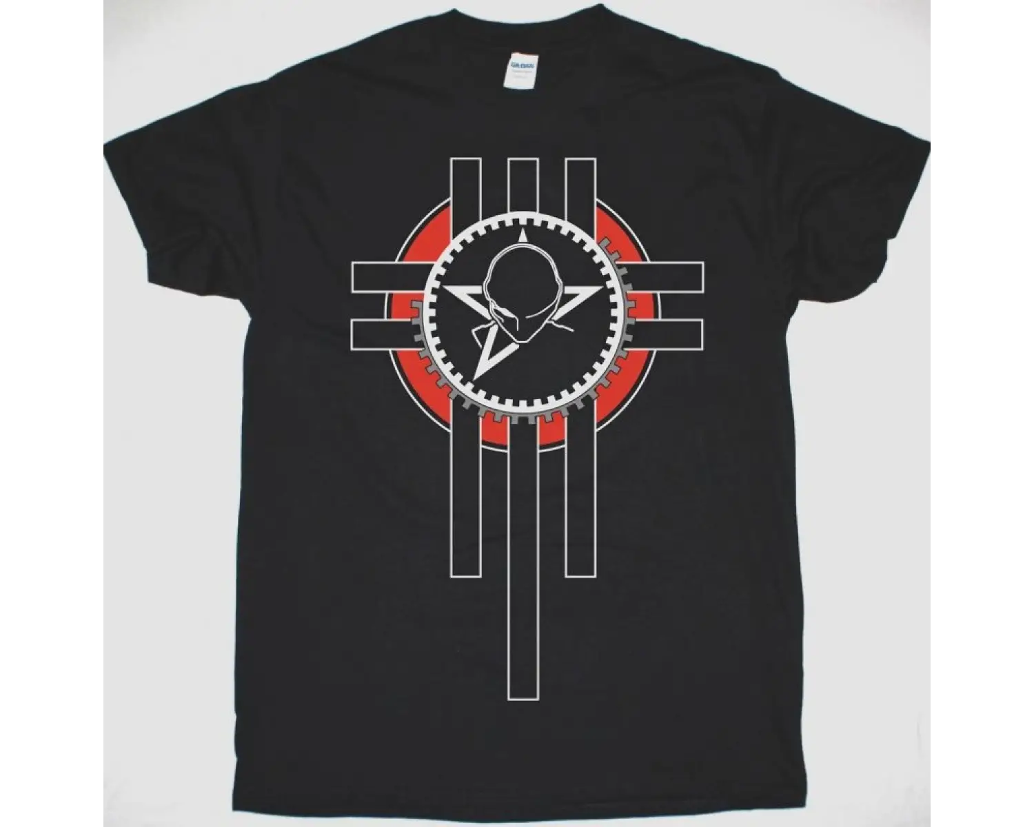 NINE INCH NAILS WITH TEETH NEW BLACK T-SHIRT ÖN VE ARAKA BASKILI