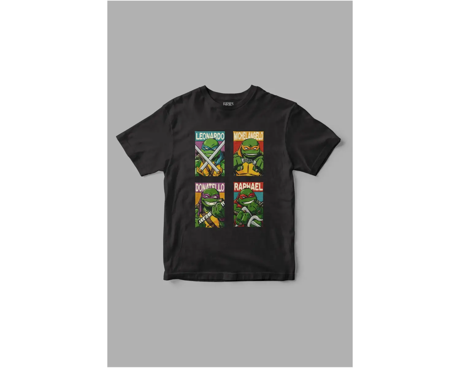 Ninja Turtles Bros Baskılı Tişört