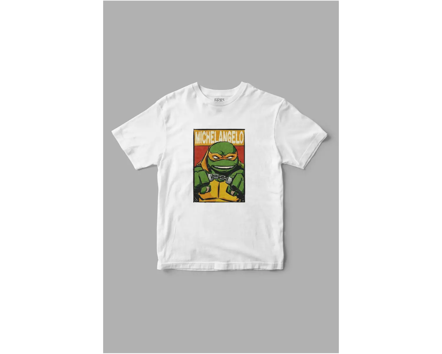 Ninja Turtles Michelangelo Baskılı Tişört