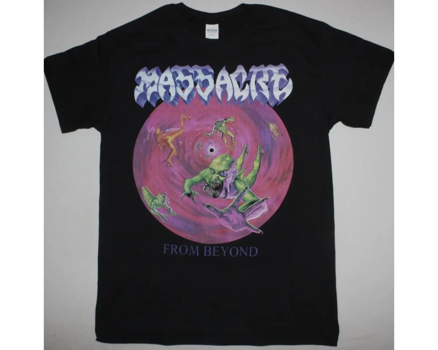 NIRVANA VESTIBULE NEW BLACK T-SHIRT ÖN BASKILI