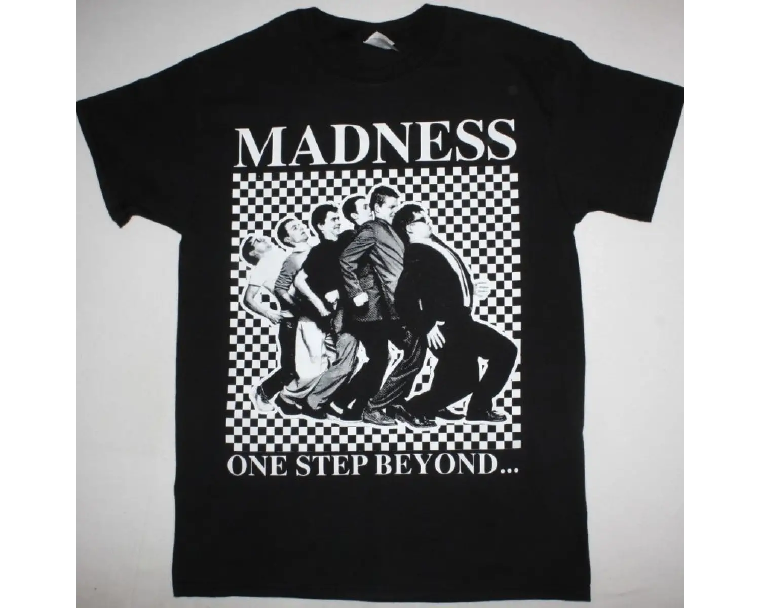 NOFX KICKFLIP NEW BLACK T SHIRT ÖN VE ARAKA BASKILI