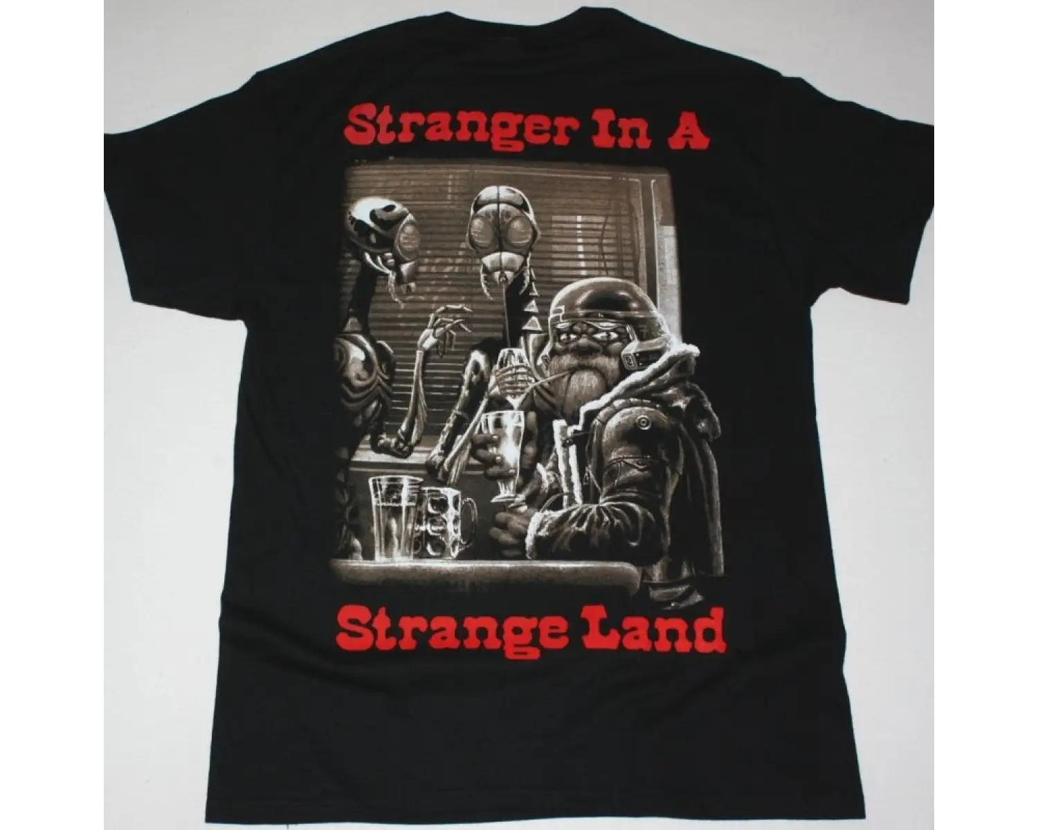 OBITUARY BACK FROM THE DEAD NEW BLACK T-SHIRT ÖN VE ARAKA BASKILI