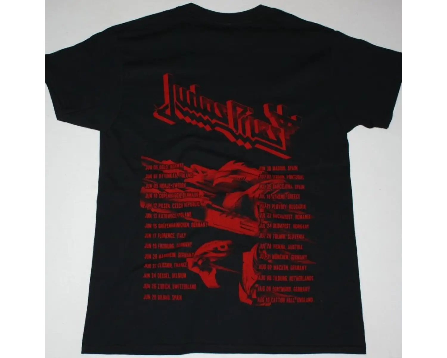 OBITUARY THE END COMPLETE NEW BLACK T-SHIRT ÖN VE ARAKA BASKILI
