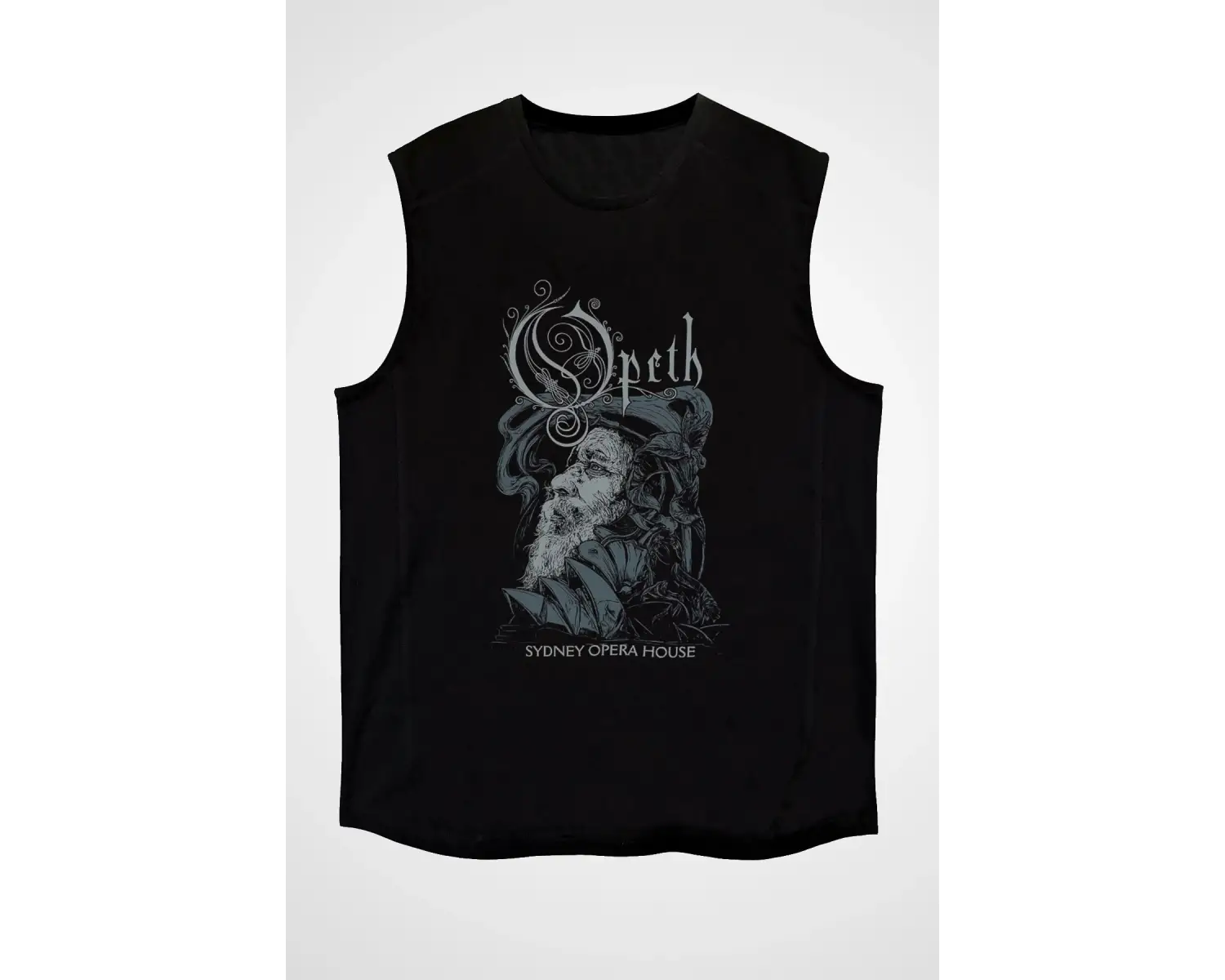 Opeth Siyah Kolsuz Tişört T-shirt