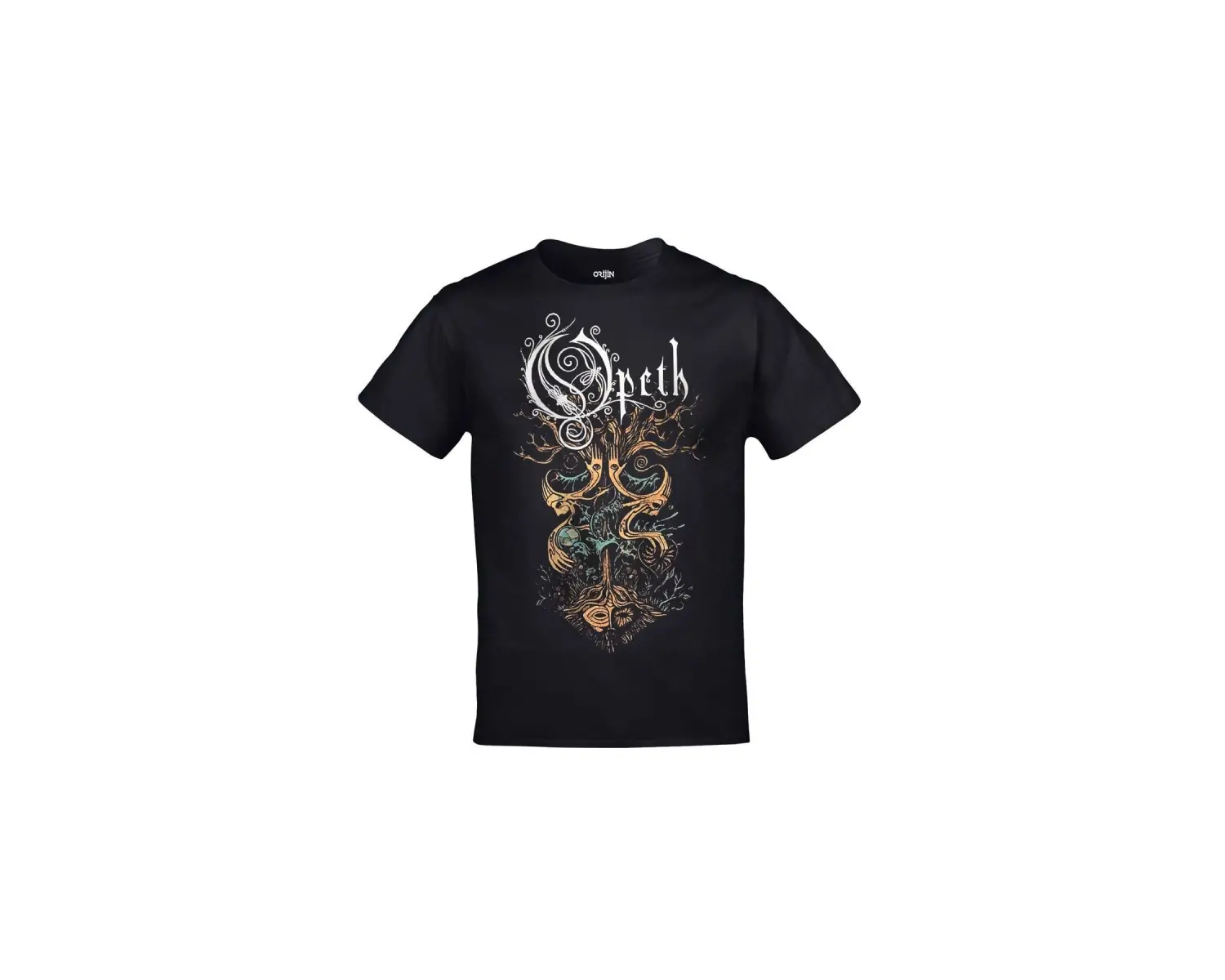 Opeth Tree Baskılı Unisex Siyah