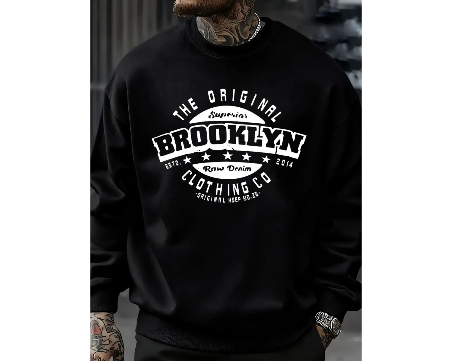 Orijinal Brooklyn Giyim Şirketi Tasarım Erkekler Kazak Sonbahar Hip Hop Kazaklar Yumuşak Tişö