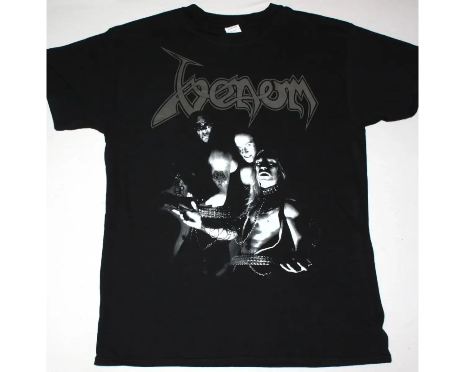 ORPHANED LAND LOGO NEW BLACK T-SHIRT ÖN VE ARAKA BASKILI