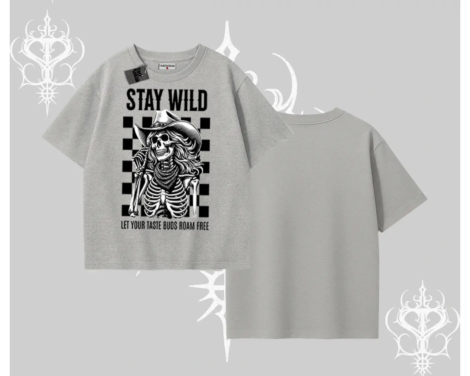 Oversize Tshirt Stay Wild Rock Spirit Urban Riot