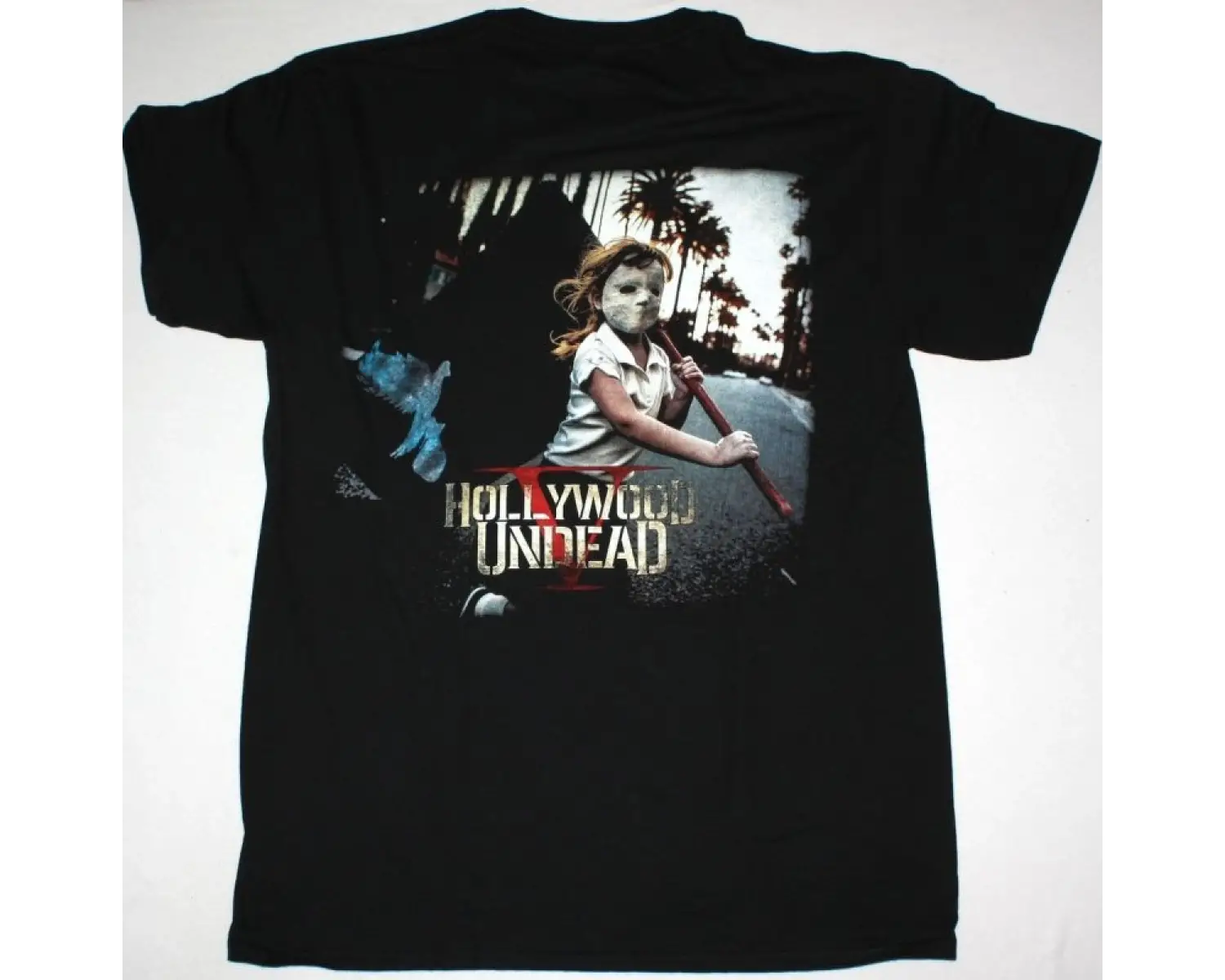 OZZY OSBOURNE DOVE NEW BLACK T-SHIRT ÖN VE ARAKA BASKILI