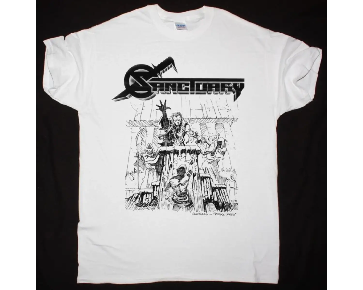 OZZY OSBOURNE OZZFEST TOUR 97 NEW BLACK T-SHIRT ÖN BASKILI