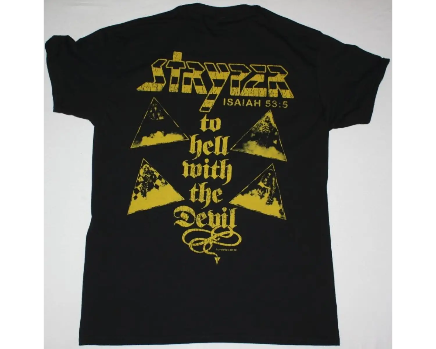 OZZY OSBOURNE OZZY RULES NEW BLACK T-SHIRT ÖN VE ARAKA BASKILI