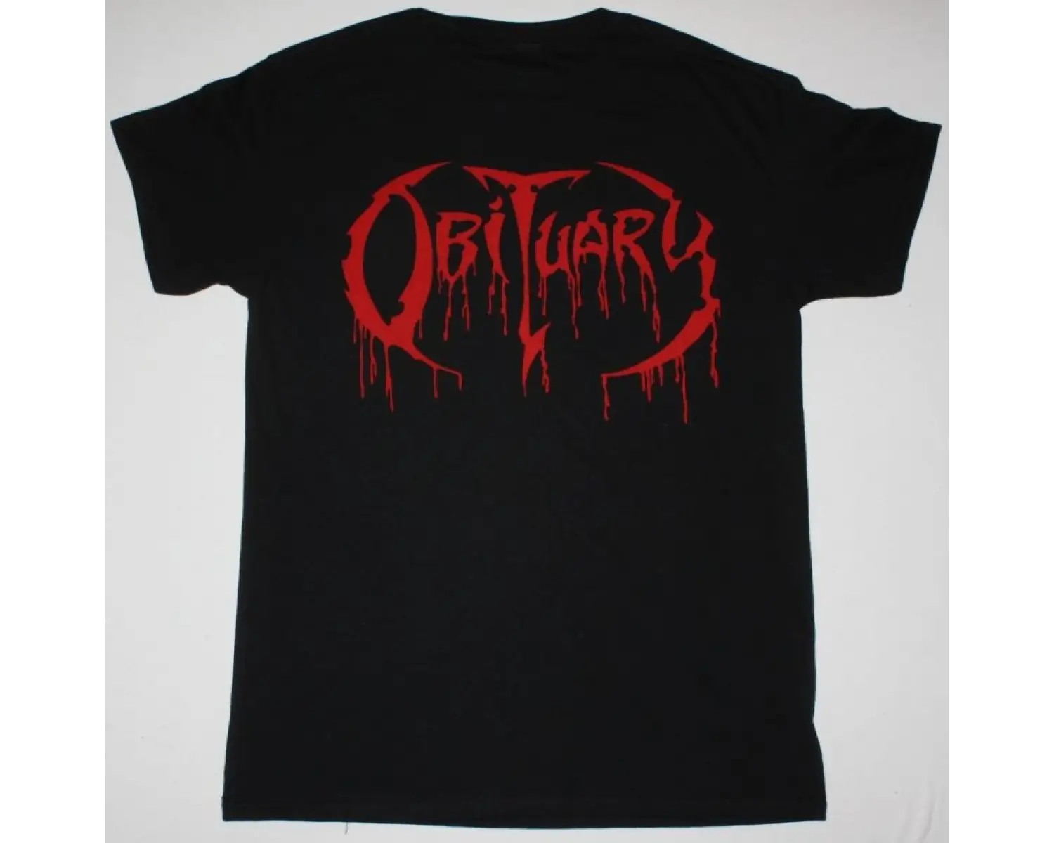 OZZY OSBOURNE US TOUR 1984 NEW BLACK T-SHIRT ÖN VE ARAKA BASKILI
