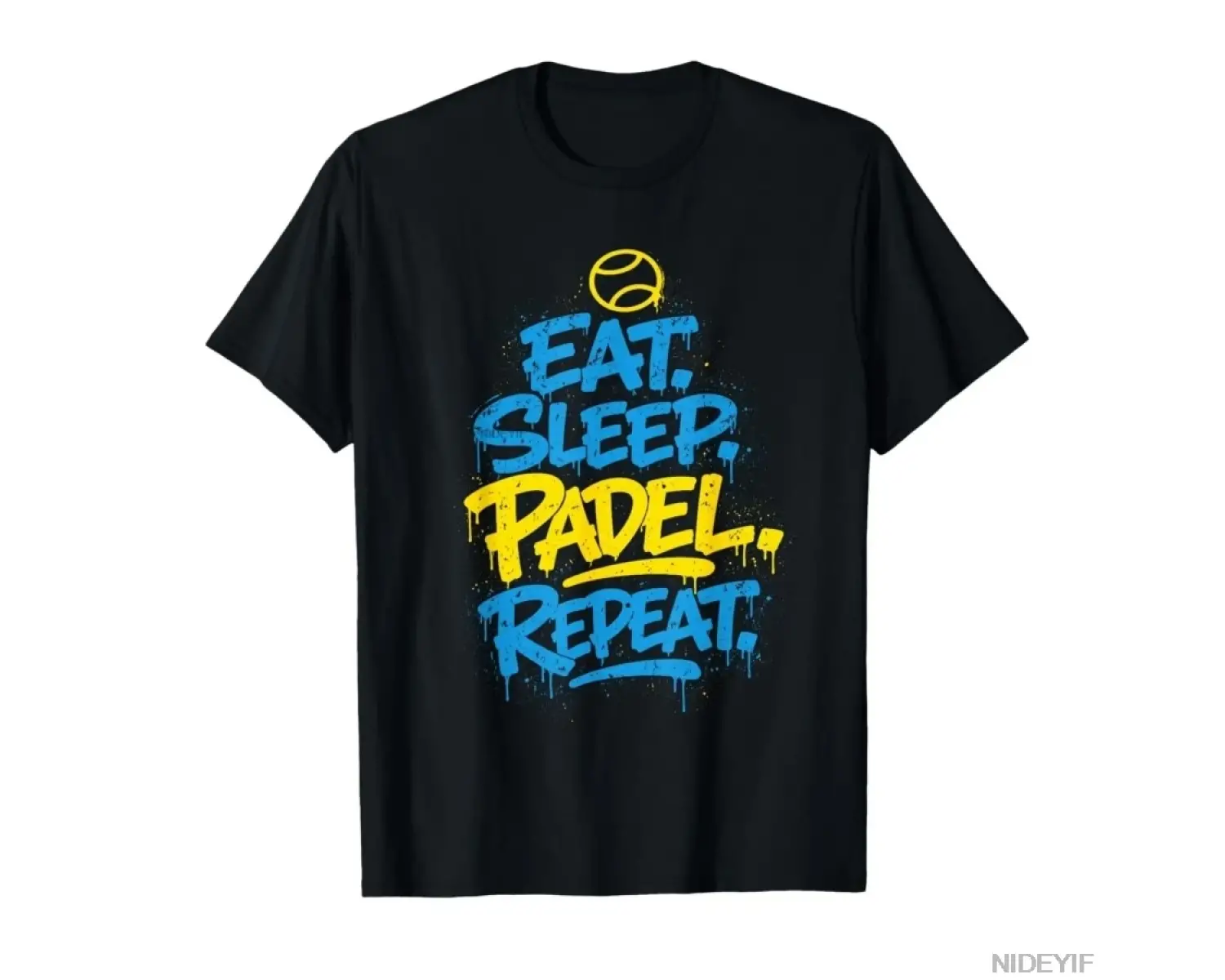 Padel Player Komik Tekrar Tasarım T-shirt Erkekler Kadınlar Için % 100% Pamuk T Shirt Kısa Ko