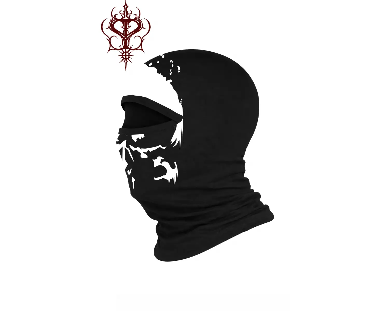 Painted Skull  Motosiklet Giyim Maske & Balaklava