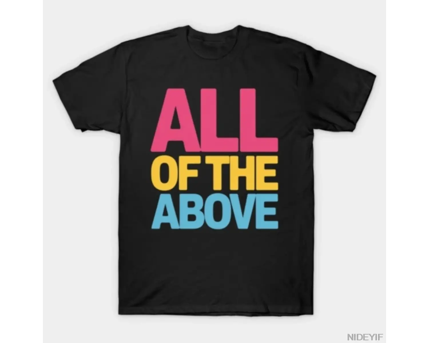 Panseksüel Gururu Hepsi Üzerindeki Şeyler LGBTQ Pan Bayrağı - Erkekler ve Kadınlar İçin Komik