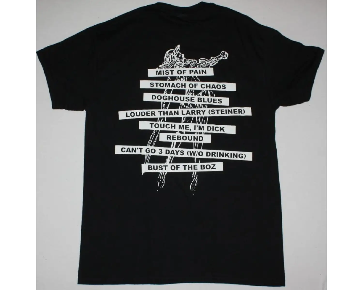 PANTERA 101 PROOF NEW BLACK T-SHIRT ÖN VE ARAKA BASKILI