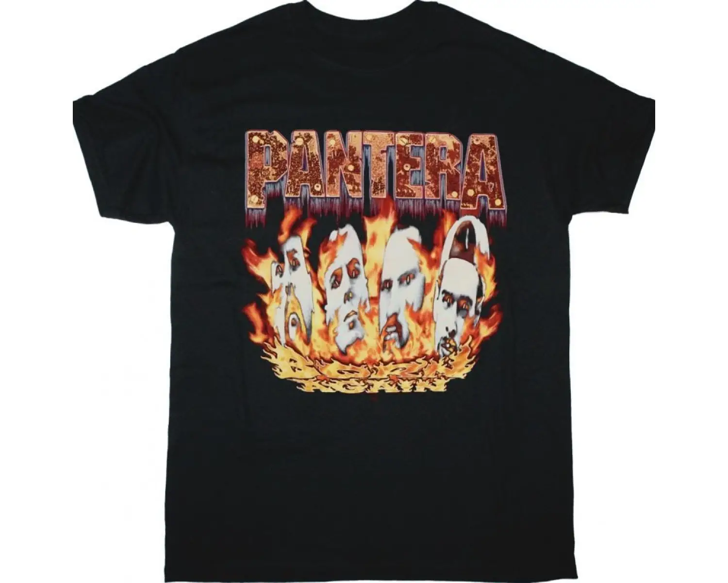 PANTERA BORN AGAIN WITH SNAKE EYES NEW BLACK T-SHIRT