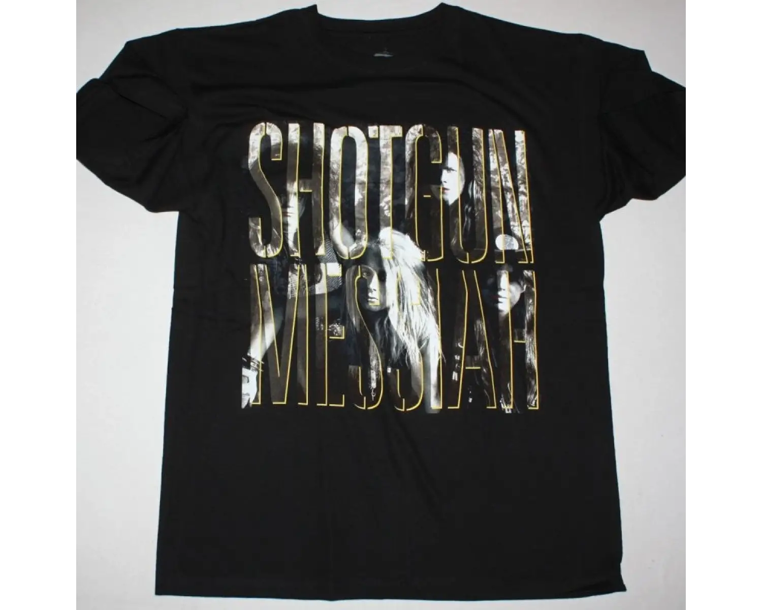 PANTERA STRONGER THAN ALL NEW BLACK T-SHIRT ÖN VE ARAKA BASKILI