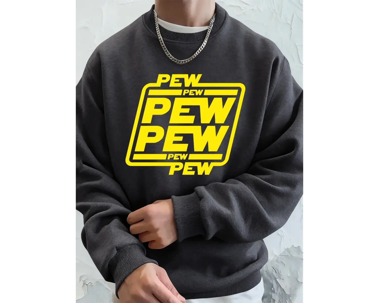 Pew Pew Mektup Baskılı Erkek Sweatshirtleri Kışlık Oversize Kapüşonlu Üstler Spor Bisiklet Ya