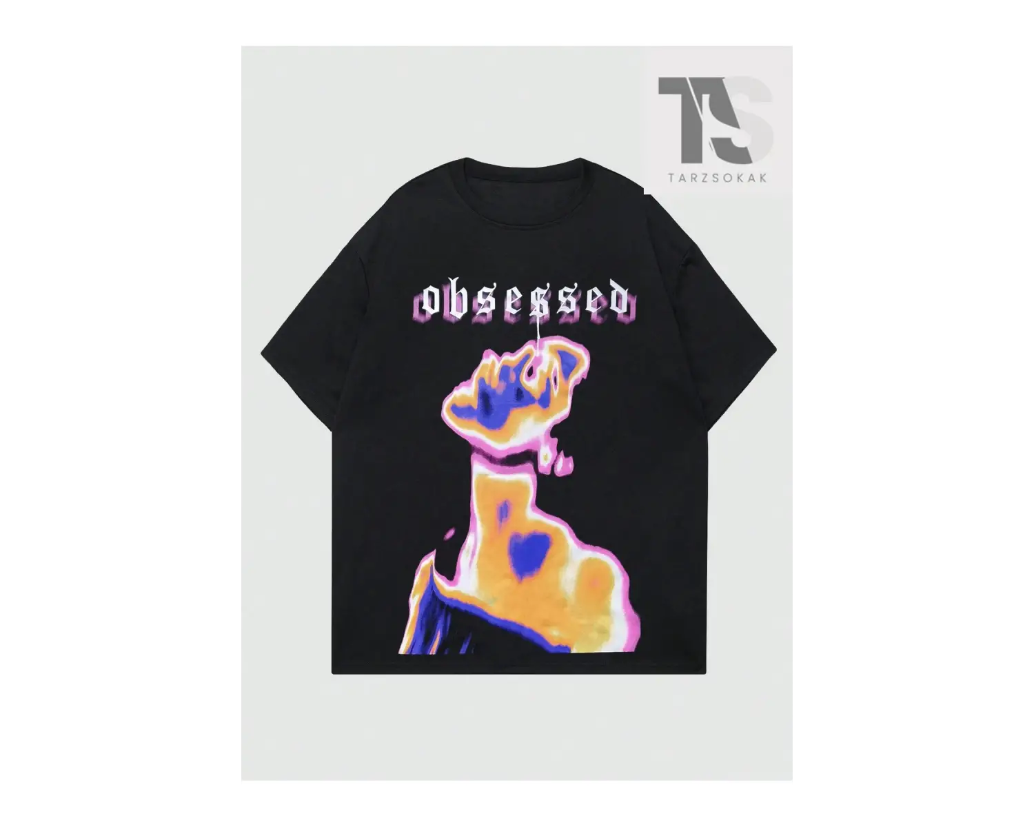 PHOEBE GRPHC Erkek Karakter ve Harf Baskı Kısa Kollu Tişört