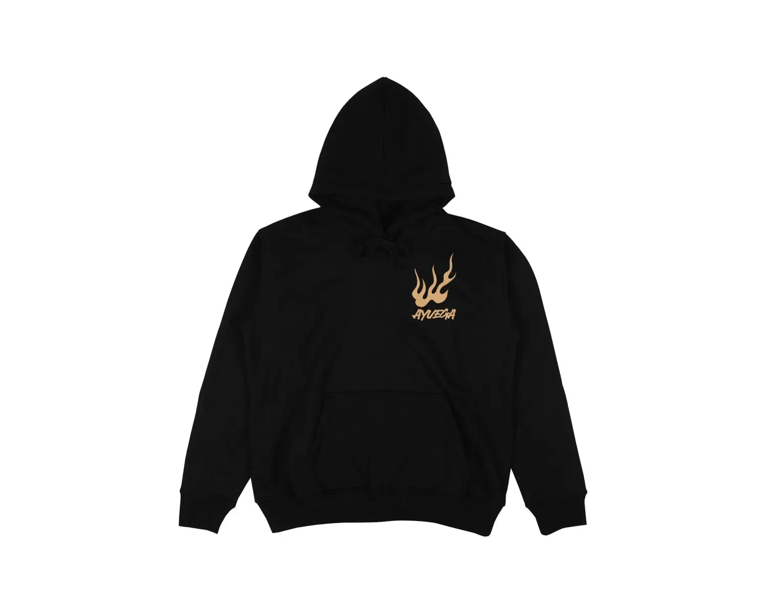 Phoenix Siyah Oversize Unisex Kapüşonlu Sweatshirt Hoodie