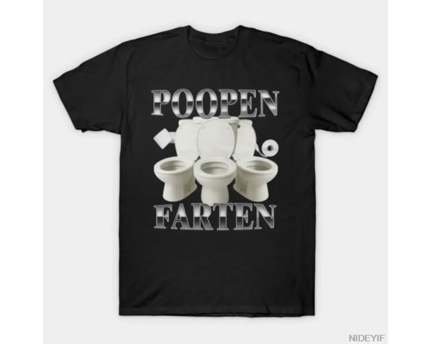 Poopen Farten Komik Unhinged Meme T-shirt Erkekler Kadınlar Için % 100% Pamuk T Shirt Kısa Ko