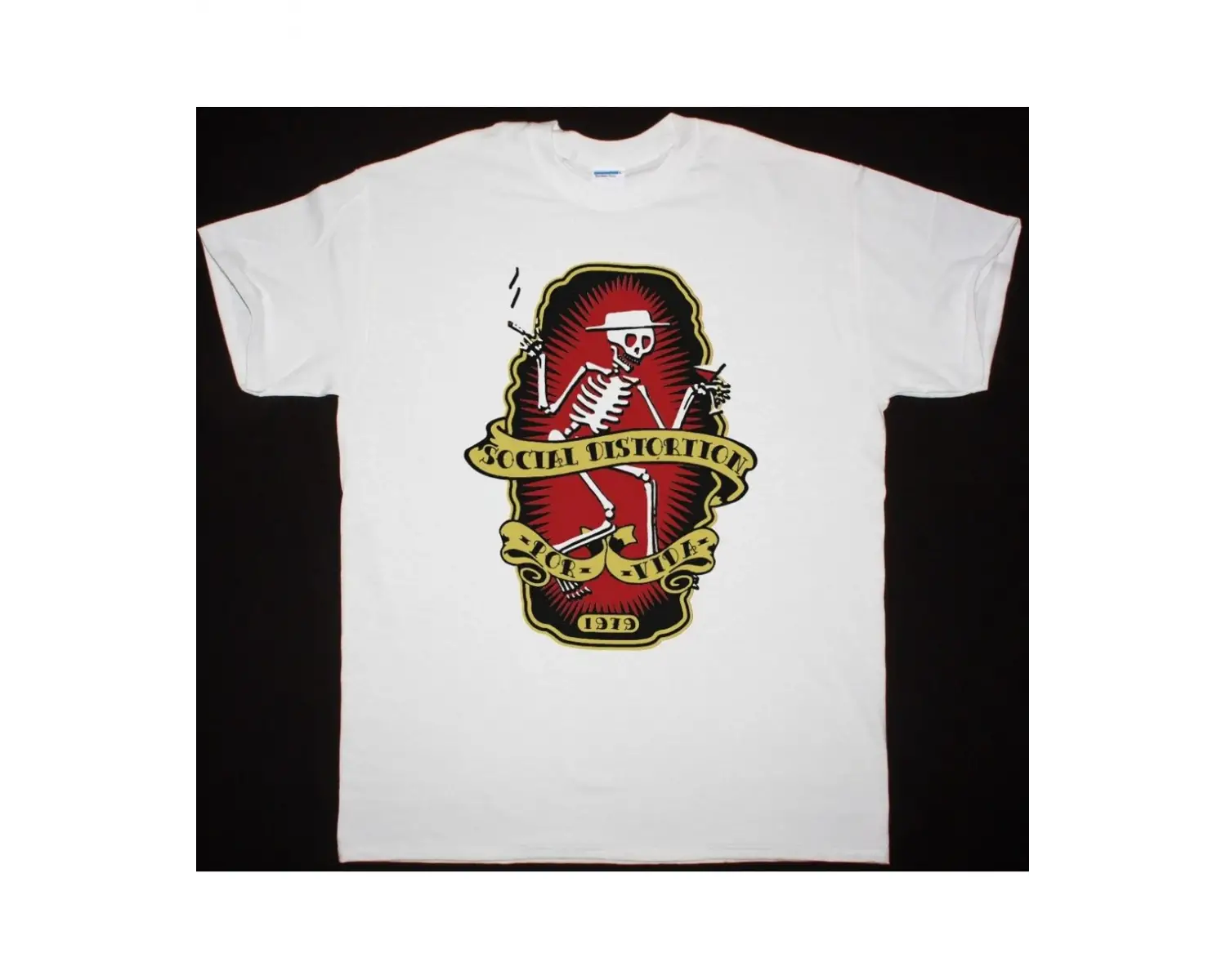 POSSESSED THE EYES OF HORROR NEW WHITE T-SHIRT ÖN BASKILI