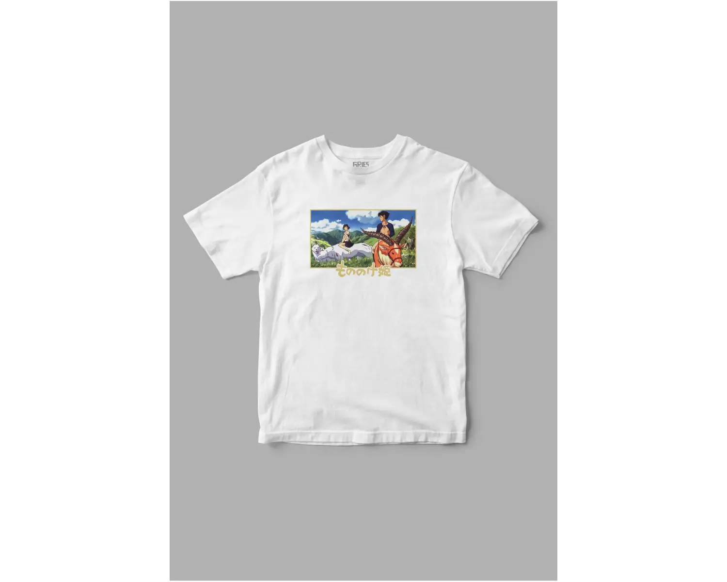 Princess Mononoke Baskılı Tişört