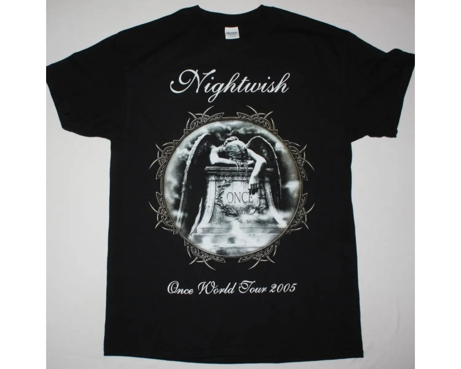 PRO-PAIN ROUND 6 NEW BLACK-TSHIRT ÖN VE ARAKA BASKILI