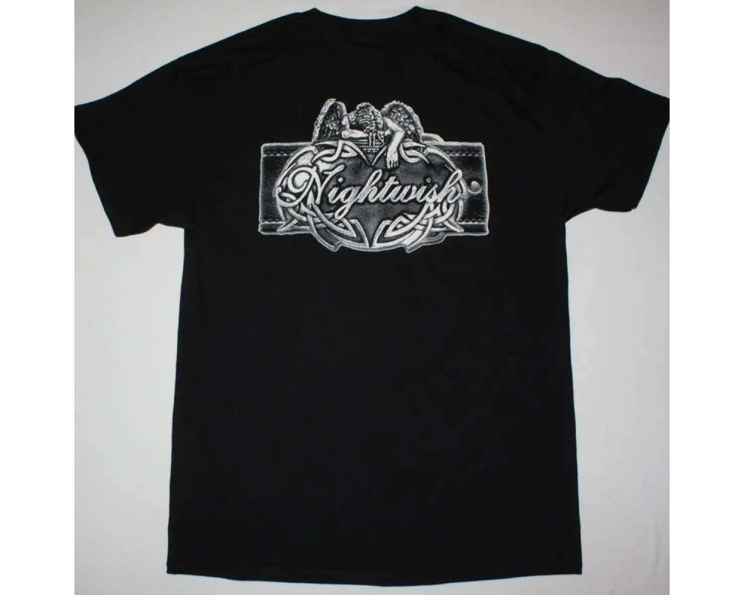 PRO-PAIN ROUND 6 NEW BLACK-TSHIRT ÖN VE ARAKA BASKILI