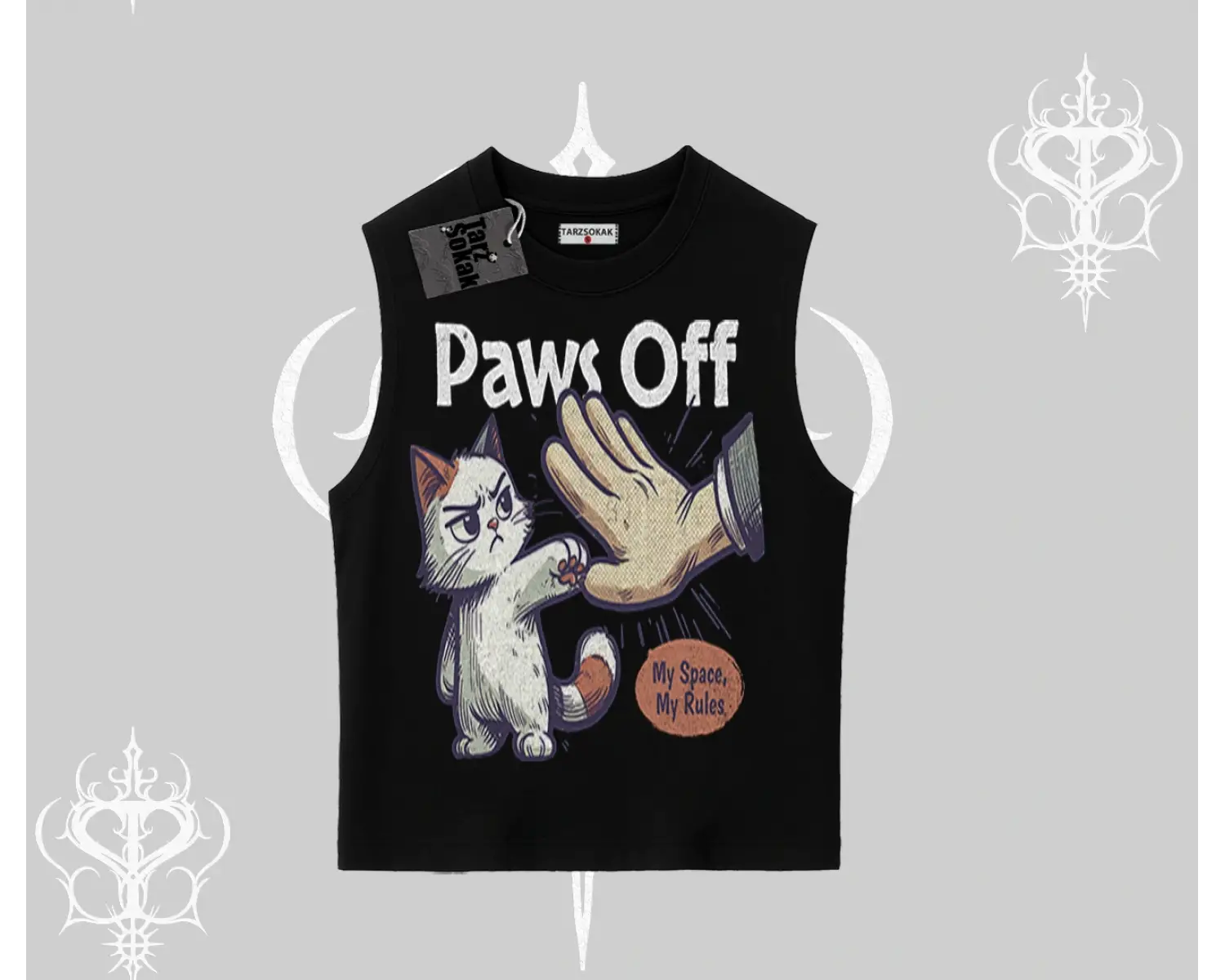 ProCATstinator Kedi Baskılı Kapşonlu Sweatshirt