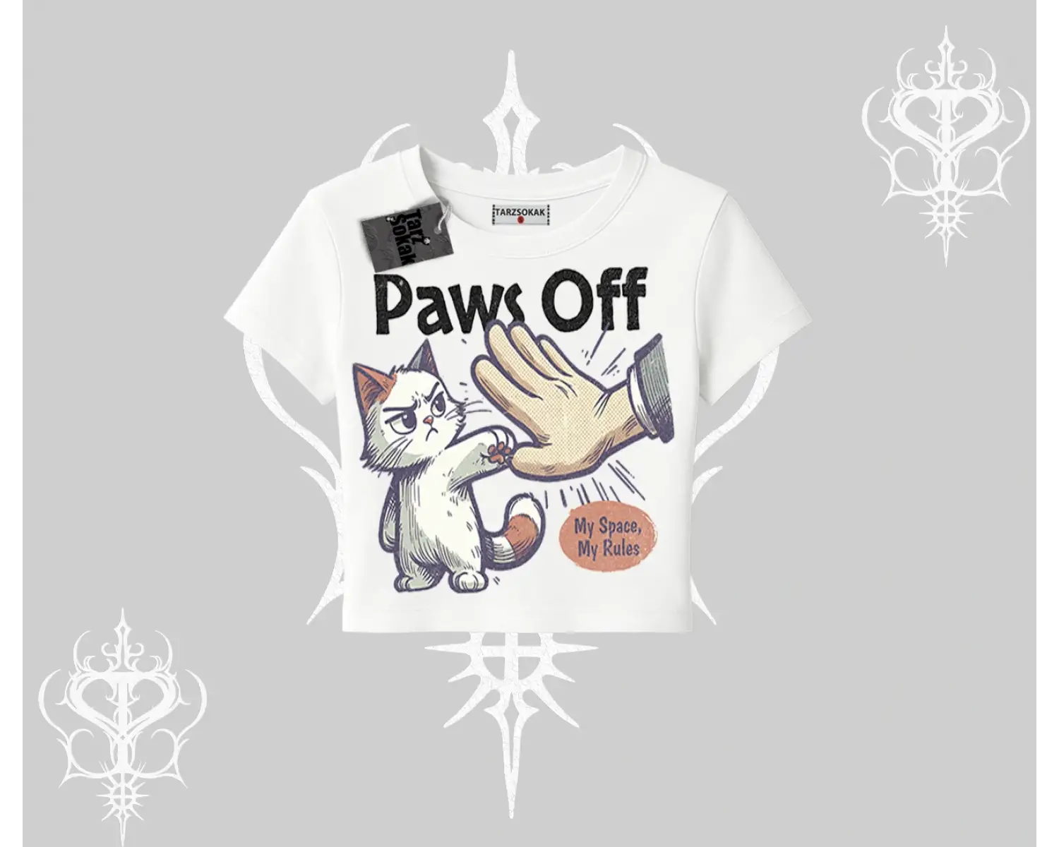 ProCATstinator Kedi Baskılı Kolsuz Tshirt