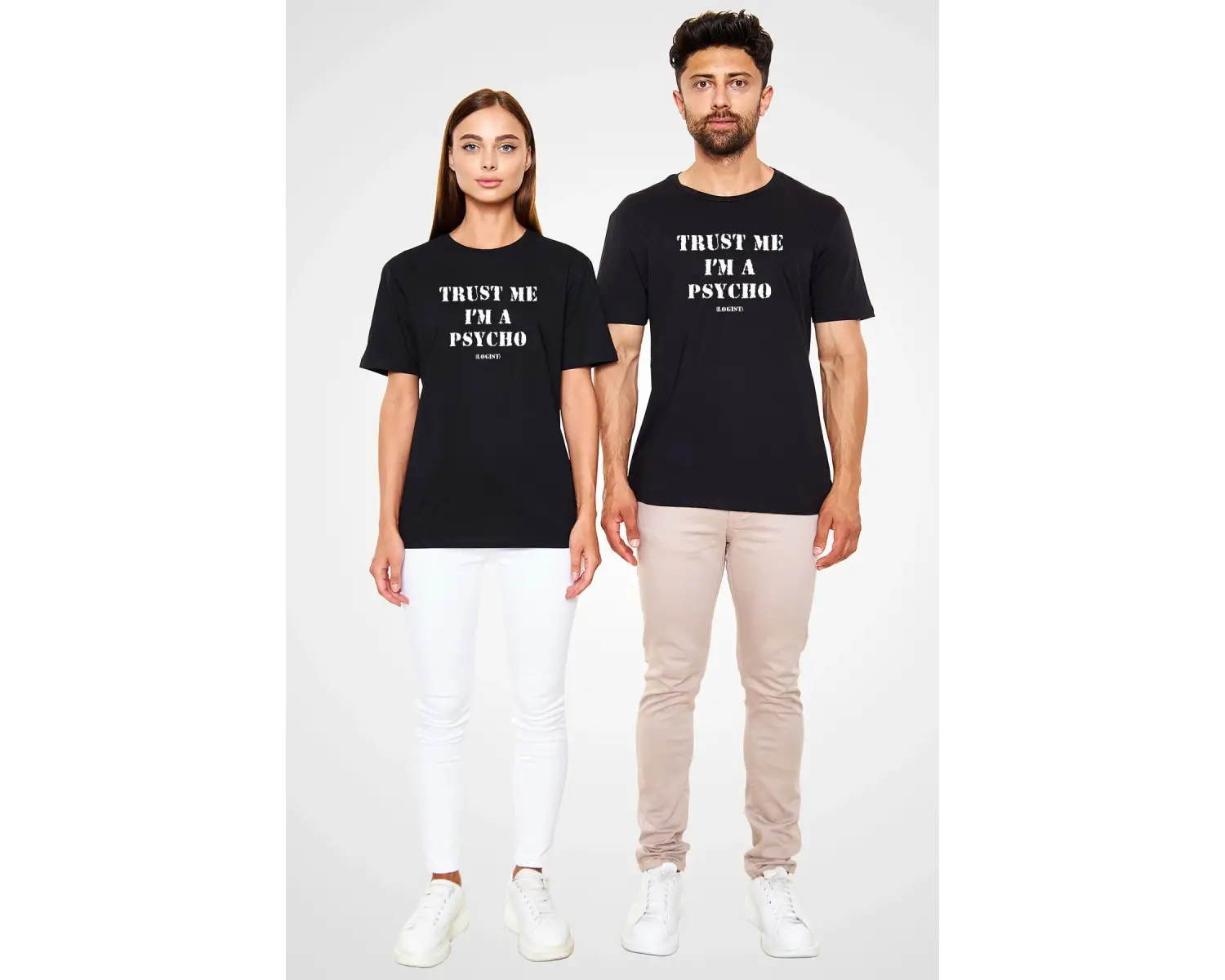 Psikolog Siyah Unisex Tişört T-Shirt