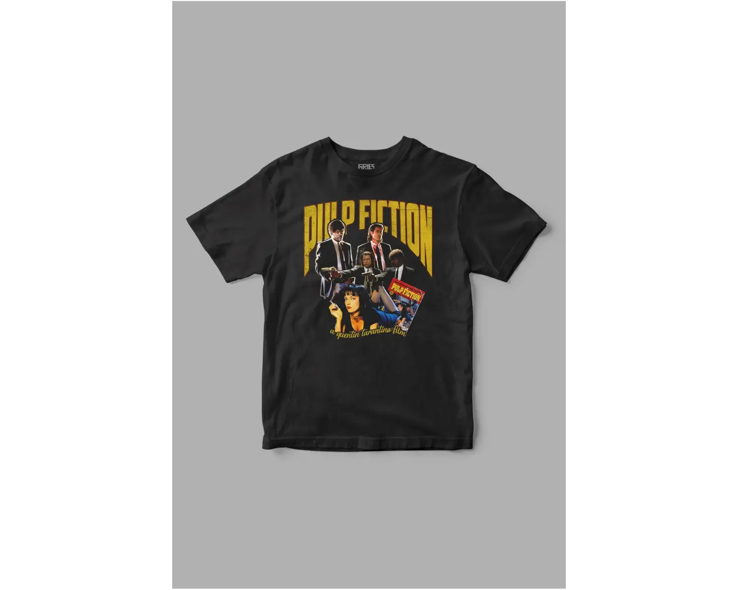 Pulp Fiction Retro Baskılı Tişört