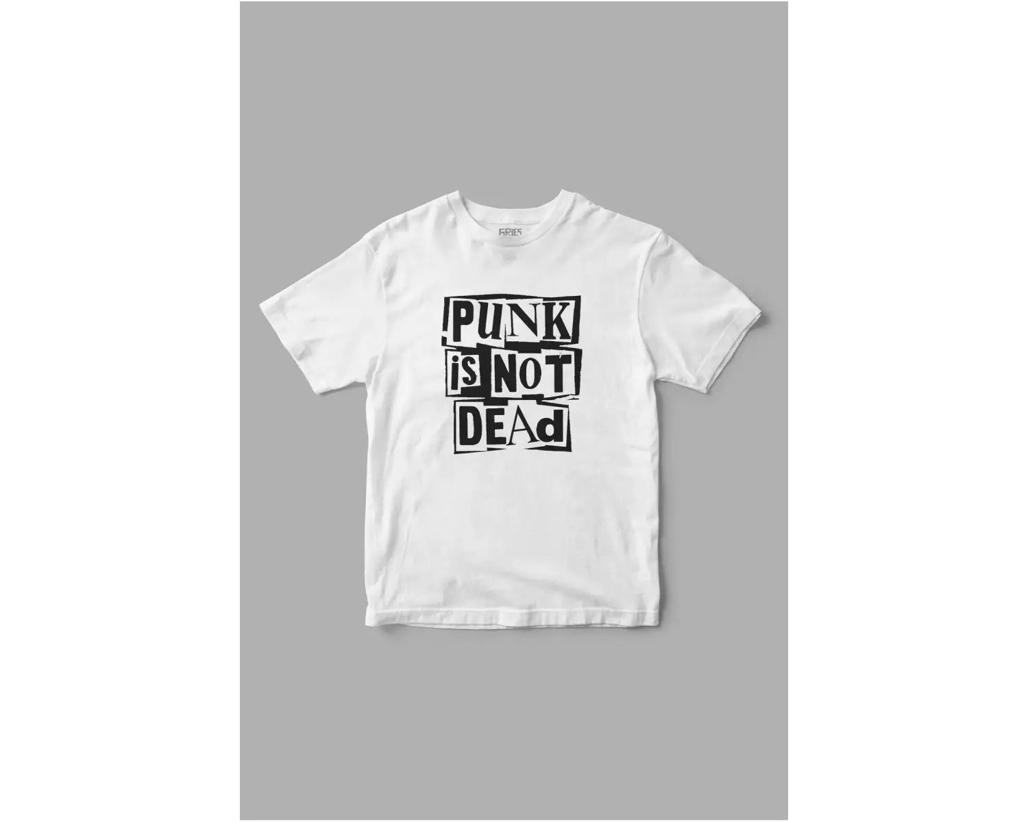 Punk Is Not Dead Baskılı Tişört