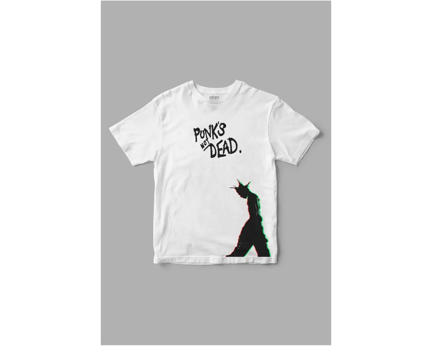 Punk is Not Dead Özel Tasarım Baskılı Tişört