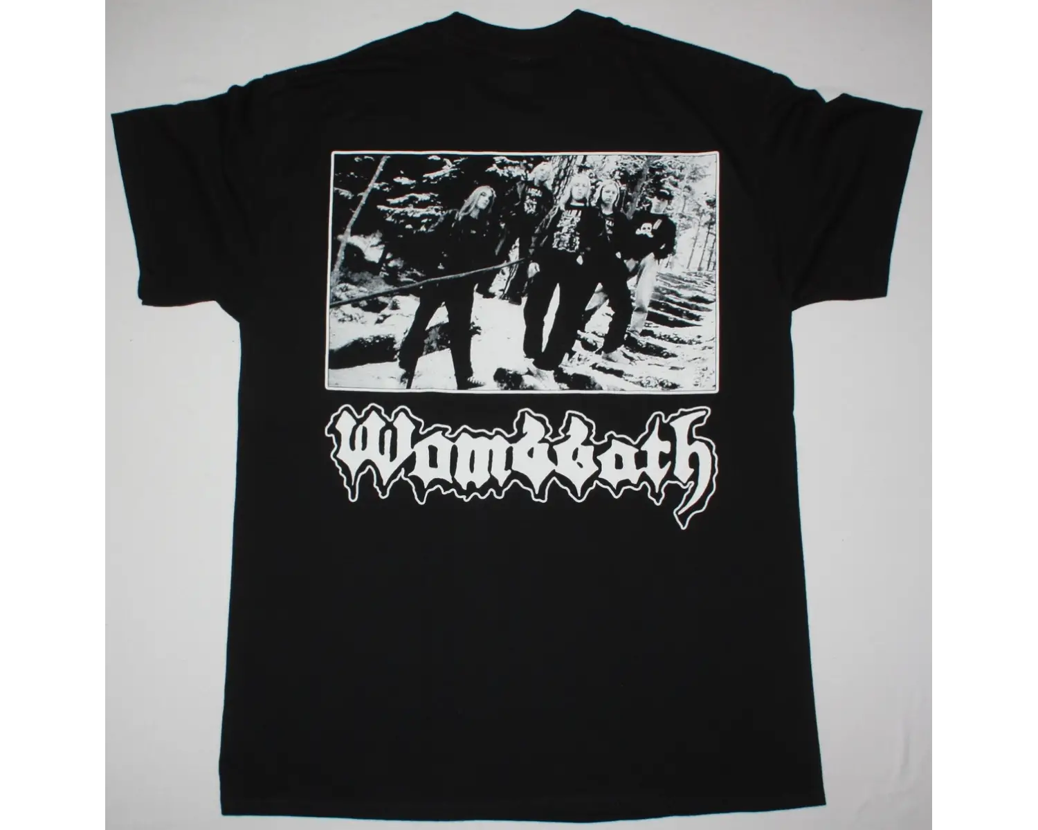 PYLON GYRATE NEW BLACK T-SHIRT ÖN VE ARAKA BASKILI