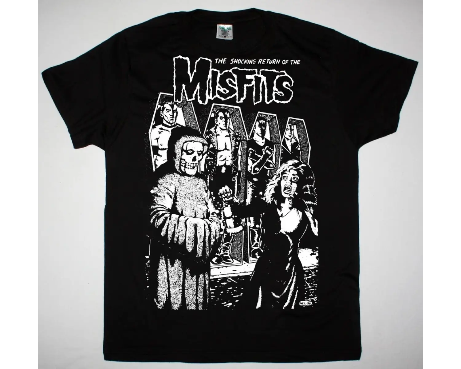 QUEENSRYCHE EMPIRE NEW BLACK T-SHIRT ÖN BASKILI