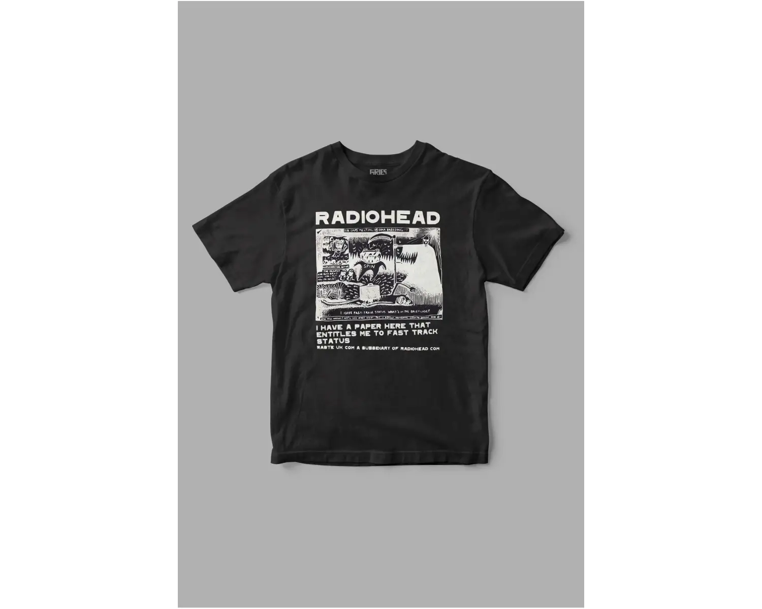 Radiohead Baskılı Tişört