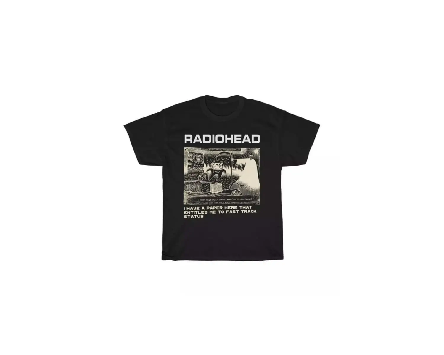 Radiohead Dna Breeding Siyah Unisex
