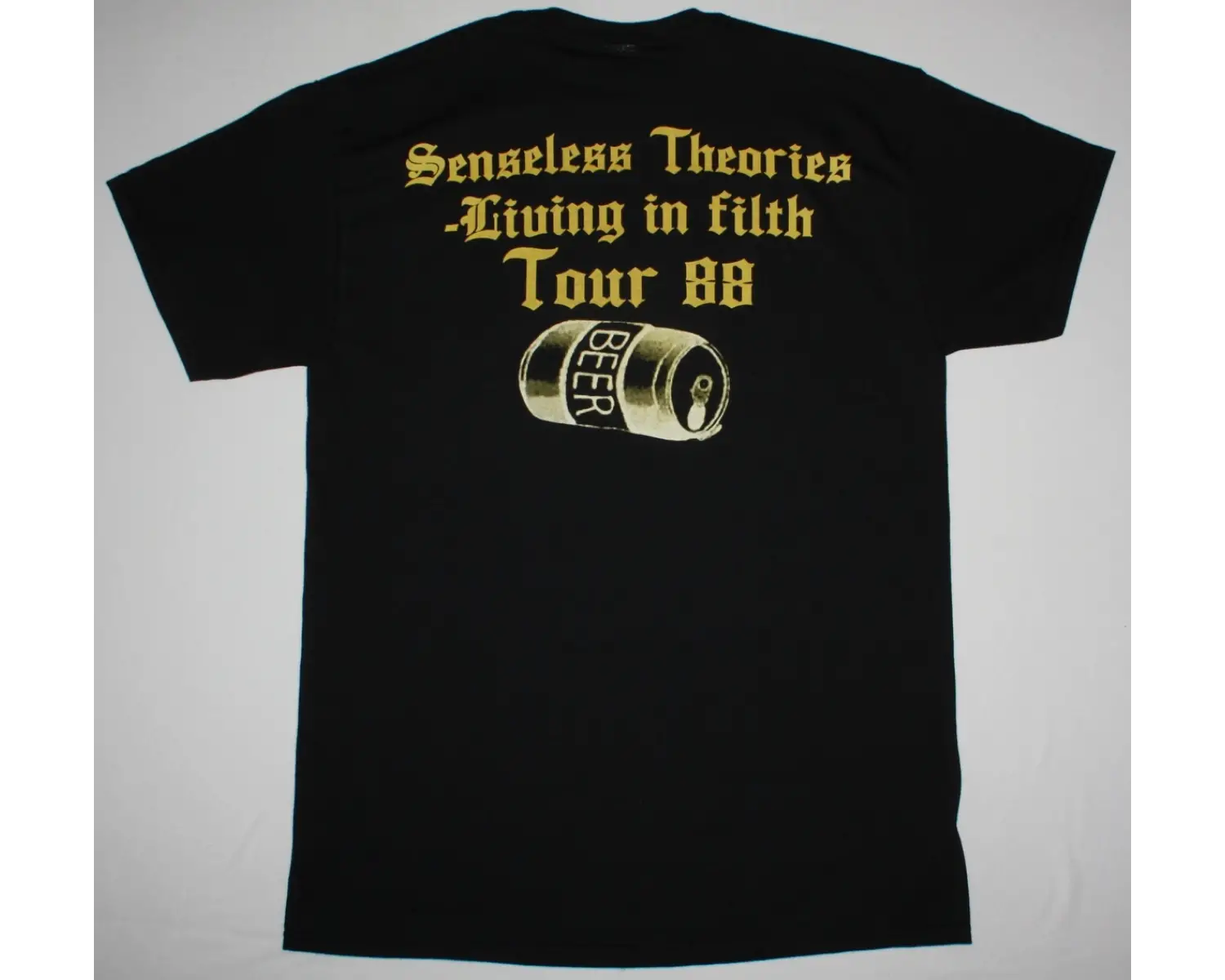 RAGE AGAINST THE MACHINE EVIL EMPIRE NEW BLACK T-SHIRT ÖN VE ARAKA BASKILI