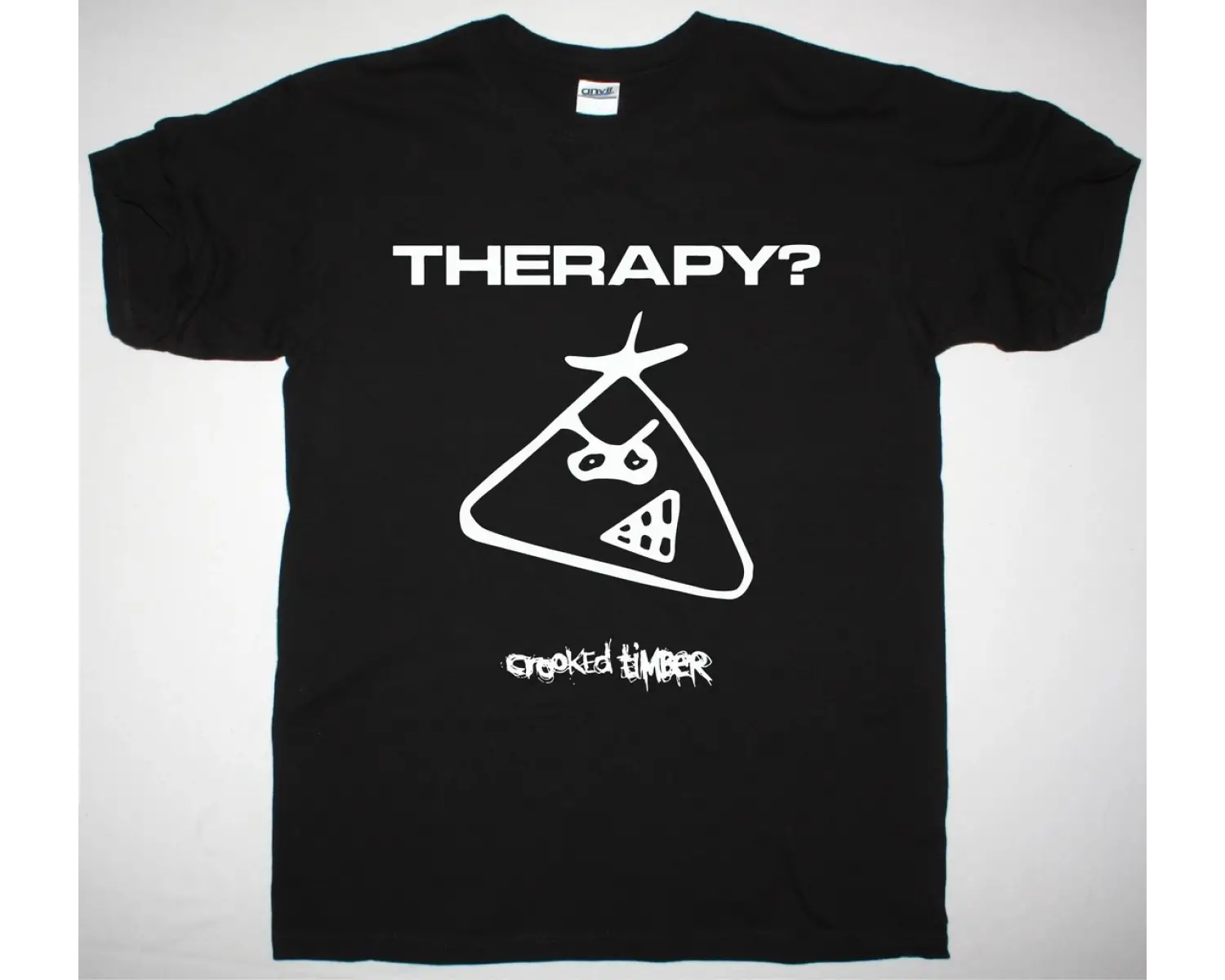 RAINBOW RISING NEW BLACK T-SHIRT ÖN BASKILI