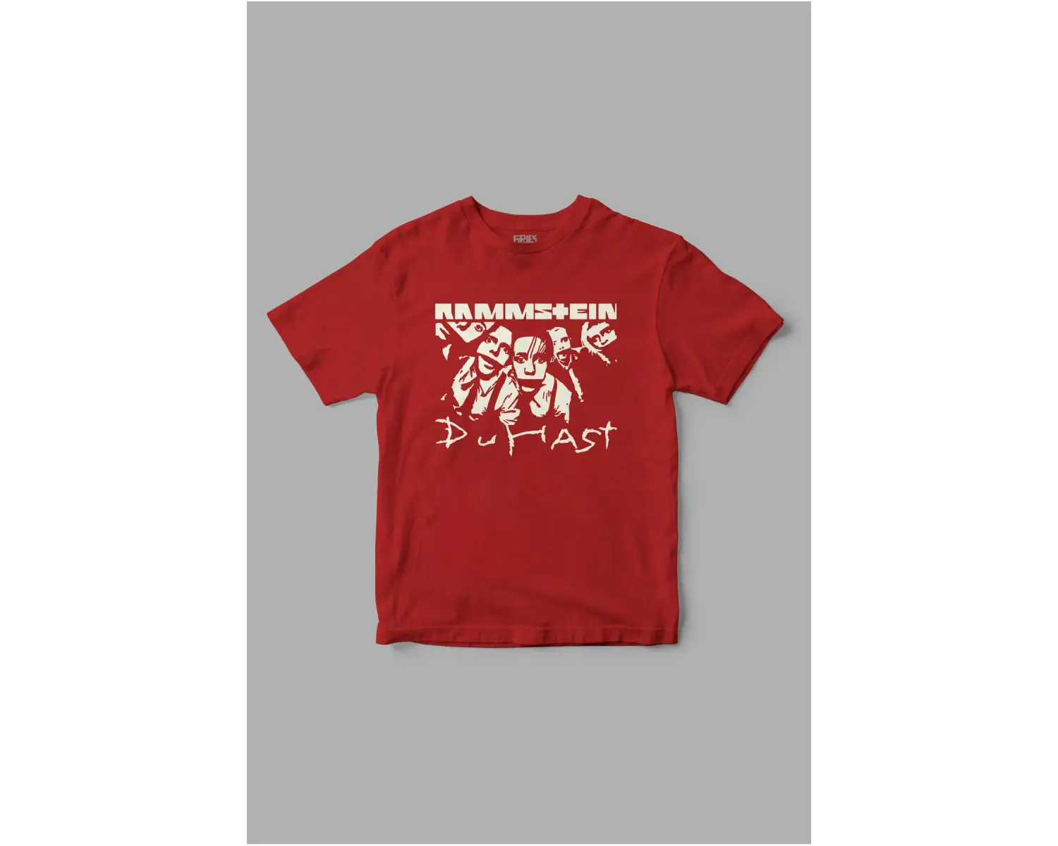 Rammstein Du Hast Baskılı Tişört